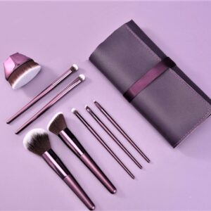 Violet Kabuki Makeup brushes