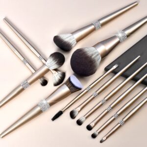 Champagne Makeup Brushes