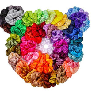 Silk Satin Scrunchies