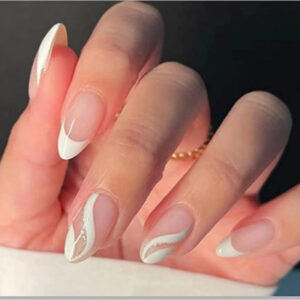 short french almaond nails