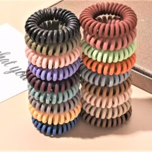 spiral hair ties