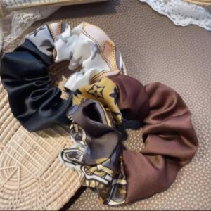 Satin scrunchies
