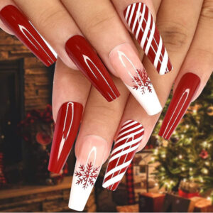 Christmas Press on Nails
